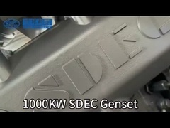 SDEC محركات الديزل مولدات مجموعات Gensets 1000KW / 1250kva