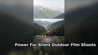 المولد الصامت يحل مشاكل قوة تصوير الأفلام عن بعد