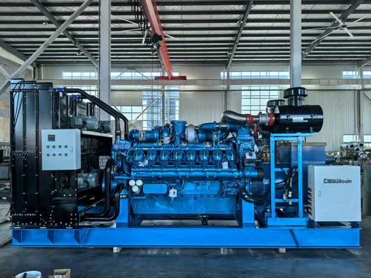 سعر جيد محرك Weichai GAS 16M33D1280NG10 مجموعة مولد الديزل المفتوحة / الصامتة 1000KW/1250KVA حل الطاقة مولدات الطاقة الانترنت