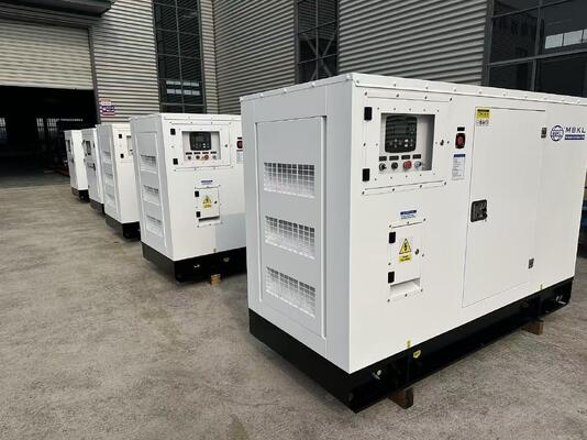 مولد الديزل الصامت 62.5KVA - محرك يوتشاي مع ميزات السلامة التلقائية