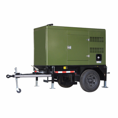 محطة متنقلة 460KW 575KVA مولد الديزل من نوع المقطورة مع محرك كامينز KTAA19-G6